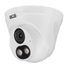 IP камера BCS-P-EIP14FSR3L3-Ai1, 4MP, 2.8mm, IR LED + WhiteLight, SD, Mic, Loudspeaker, PoE